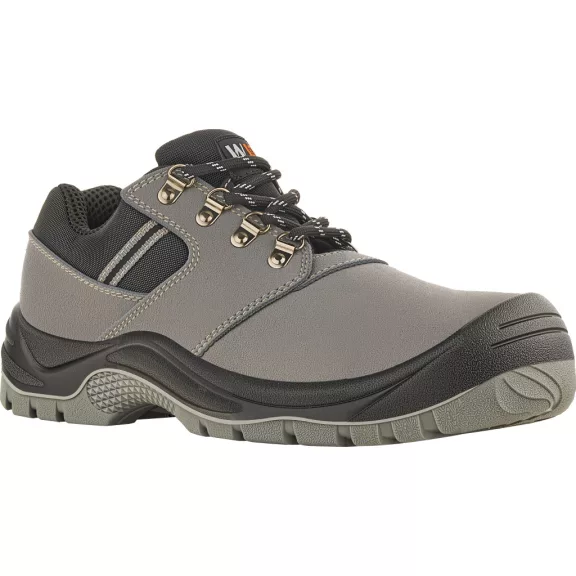 VM Varna S3 SR FO Pantofii de protecție comozi și ergonomici din piele întoarsă premium, cu bombeu și lamelă, 