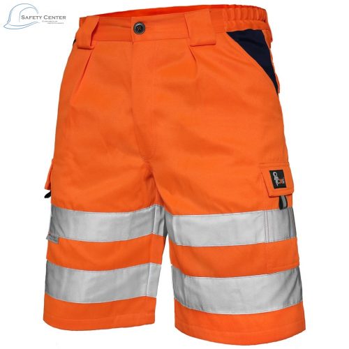 Pantaloni reflectorizant scurt CXS Norwich Portocaliu Mărimea 58
