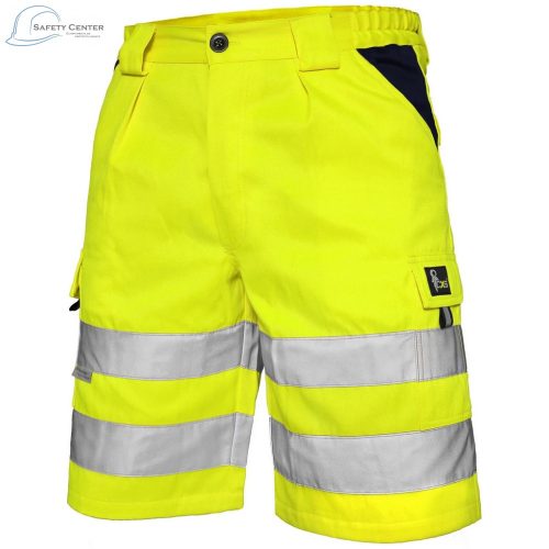 Pantaloni reflectorizant scurt CXS Norwich Galben Mărimea 66