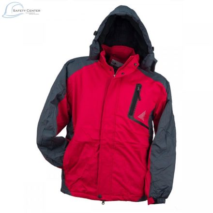 Jacheta de lucru Urgent Y263 pentru iarna culoarea roșu