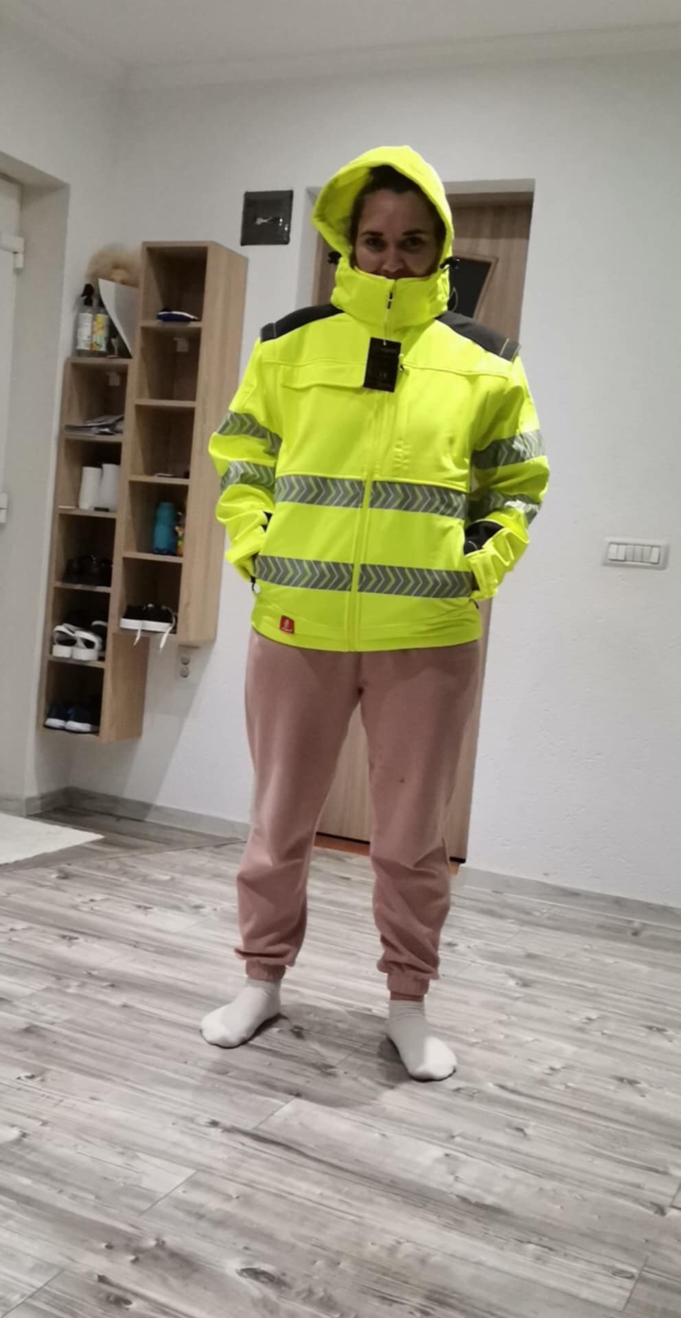 Jachetă Softshell reflectorizantă Urgent 981 Mărimea L
